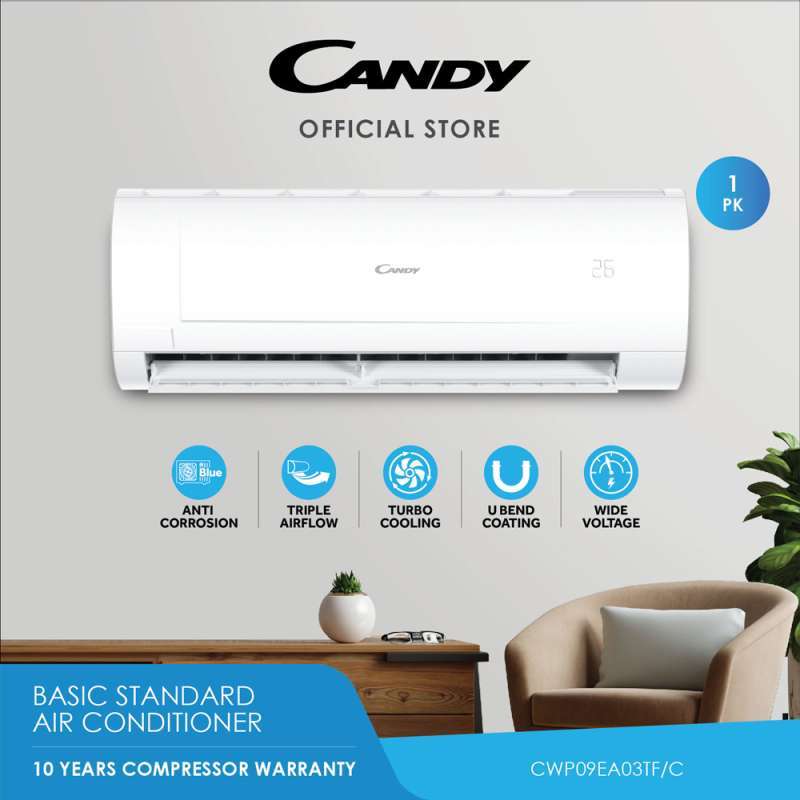 Jual Candy Cwp09ea03tfc Air Conditioner 1 Pk Di Seller Candy ...