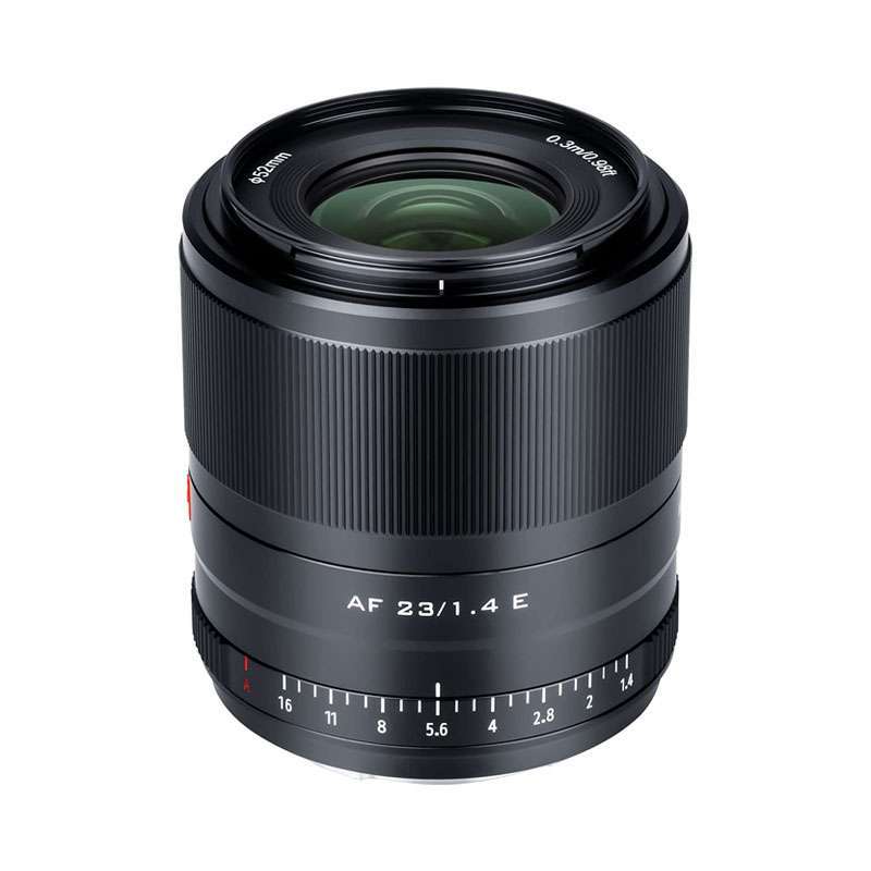 VILTROX AF 23mm F/1.4 Para Sony E – Lente Prime Con Autoenfoque, APS-C, Filtro 52mm (Negro)