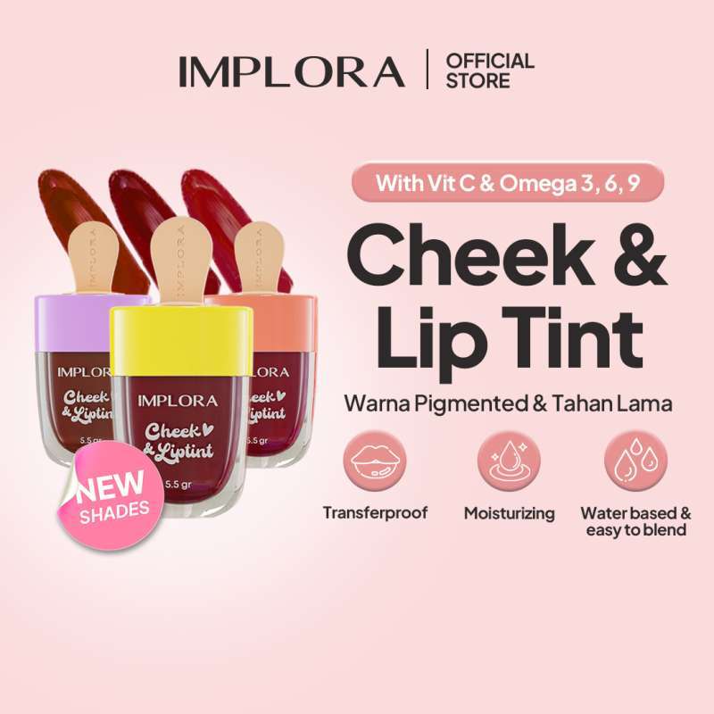 Jual Implora Cheek and Lip tint Juicy Juice di Seller Implora