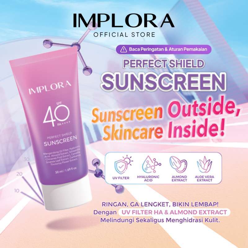 Promo Implora Perfect Shield Sunscreen Diskon 11% Di Seller Implora ...
