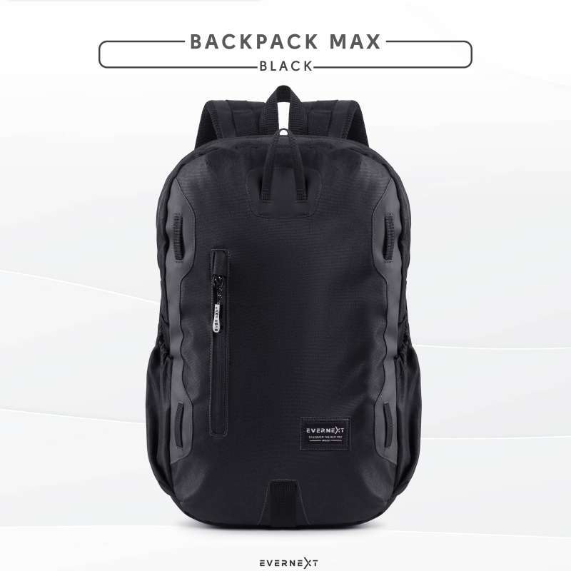 EVERNEXT TAS RANSEL PRIA BACKPACK OUTDOOR MAX TAS PUNGGUNG TAS RANSEL LAPTOP PRIA WANITA TAS SEKOLAH KULIAH KERJA
