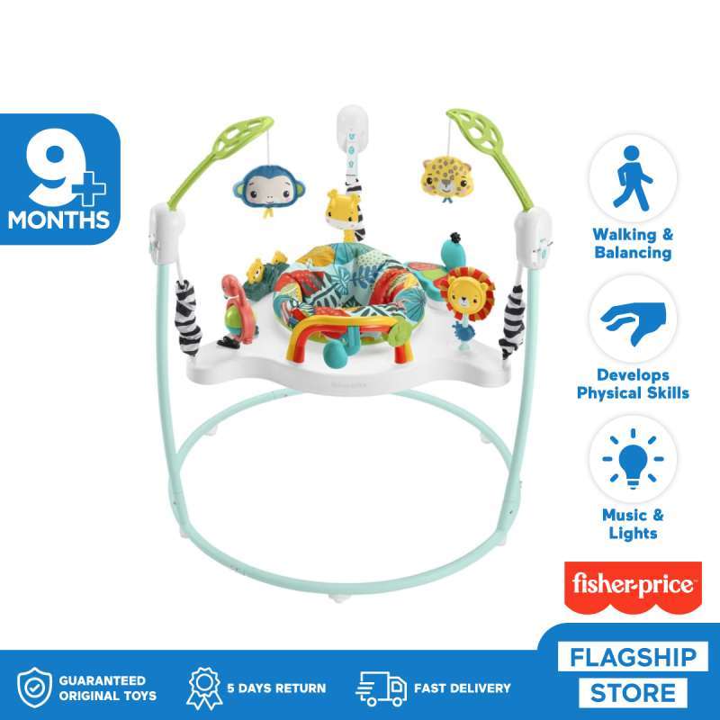 Rainforest Jumperoo Jumperoo From Months Jual Fisher Price Jumping