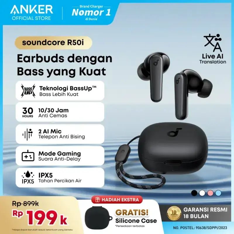 Anker Soundcore R50 I 🔥 - Terlengkap Harga Terbaru April 2026