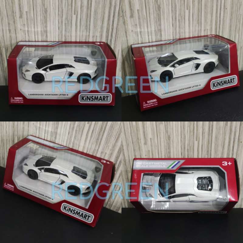 Jual Diecast Mobil Koleksi Lamborghini Aventador Lp 700-4 Kinsmart