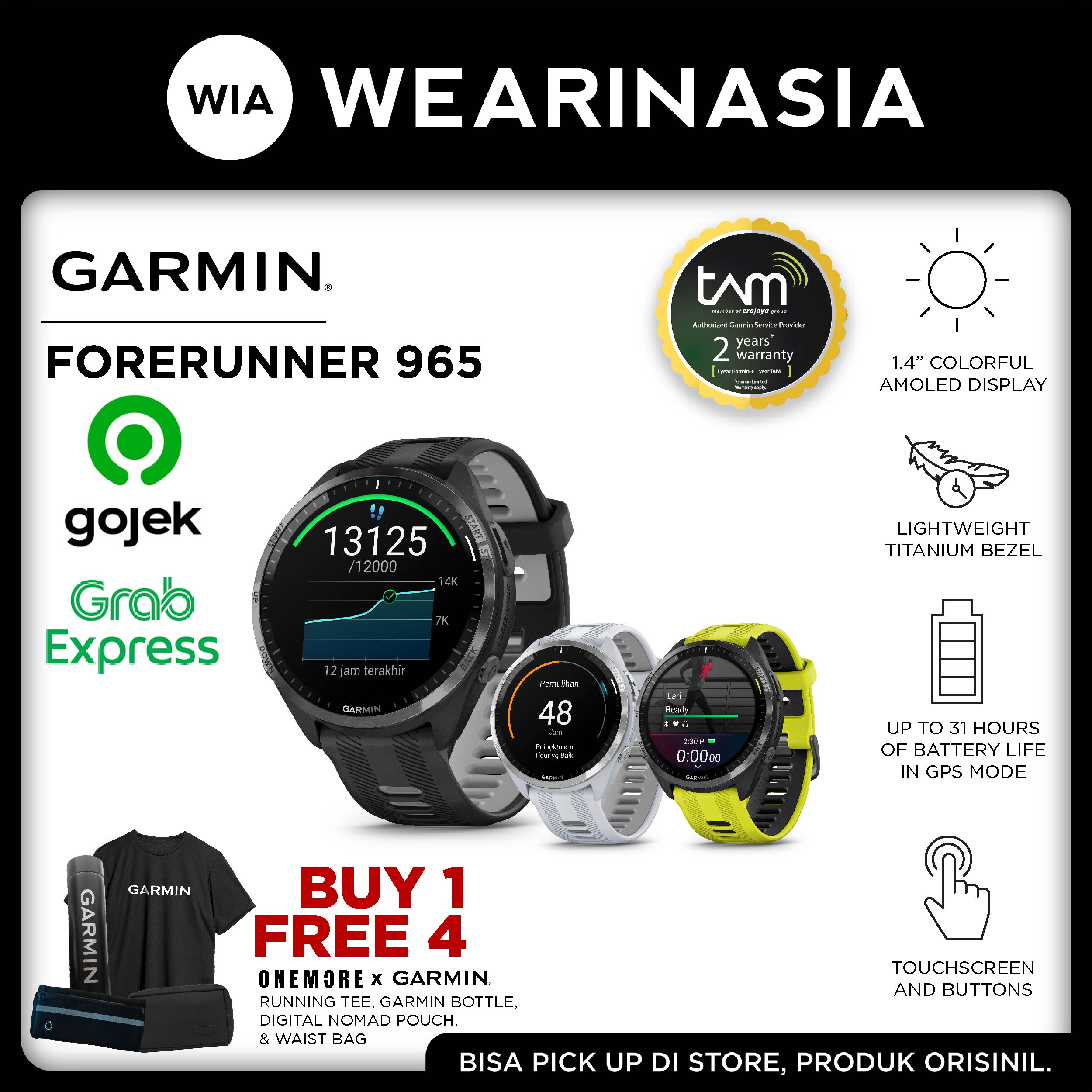 Garmin outlet watch terbaik