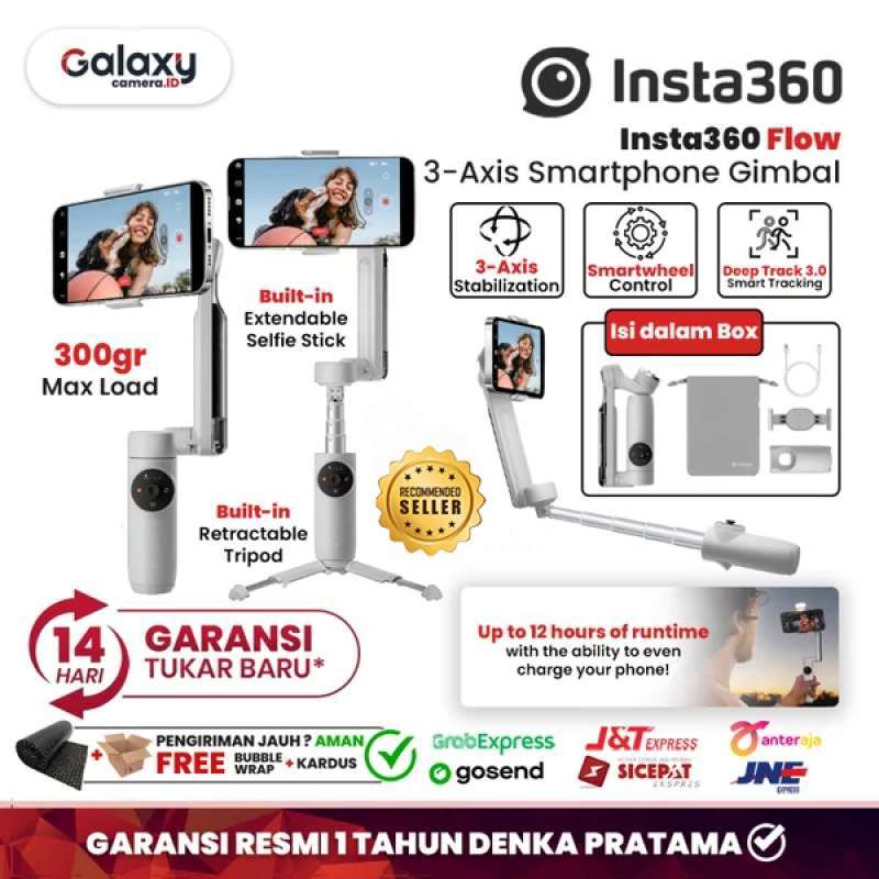 Jual Insta360 Flow Creator Kit Gimbal Stabilizer Insta 360 Smartphone ...