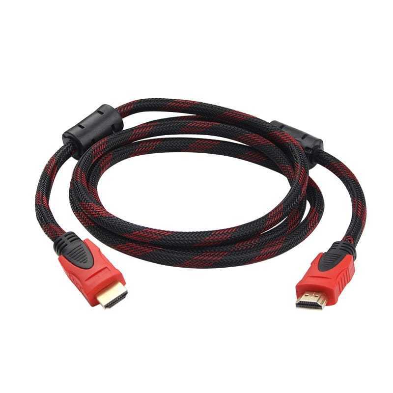 Jual KABEL HDMI 3 5 METER LAPTOP KE TV CCTV NYLON SERAT JARING / KABEL ...