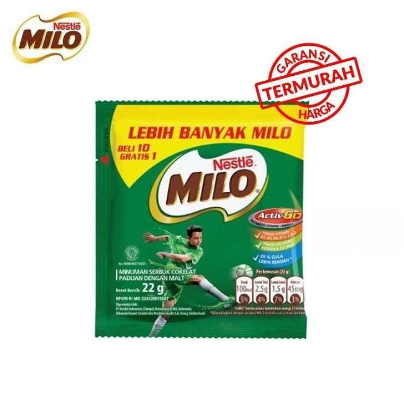 Milo Sashet 22 Gram Gratis Ongkir 🏷️ Harga Murah Juni 2026