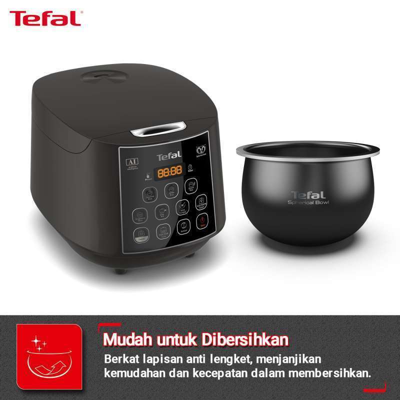 Promo Tefal Rice Cooker Easy Rice Plus RK736B Diskon 45 di Seller