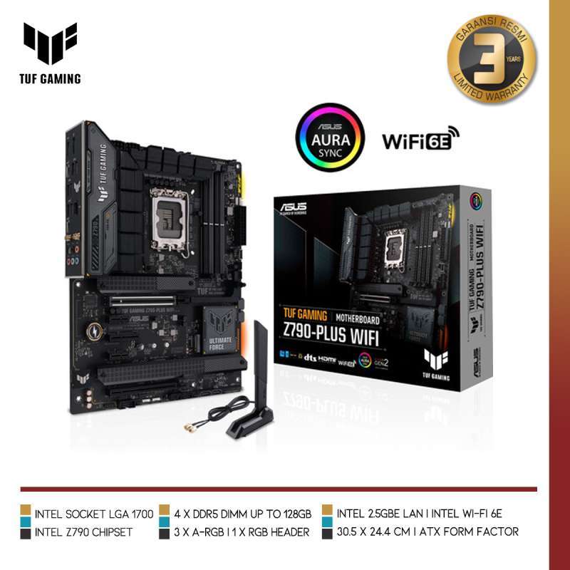 MSI Z790 Gaming Plus WiFi Carte mère, ATX - pour processeurs Intel de