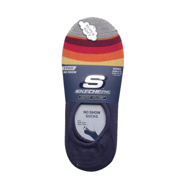 Skechers men's on sale no show socks
