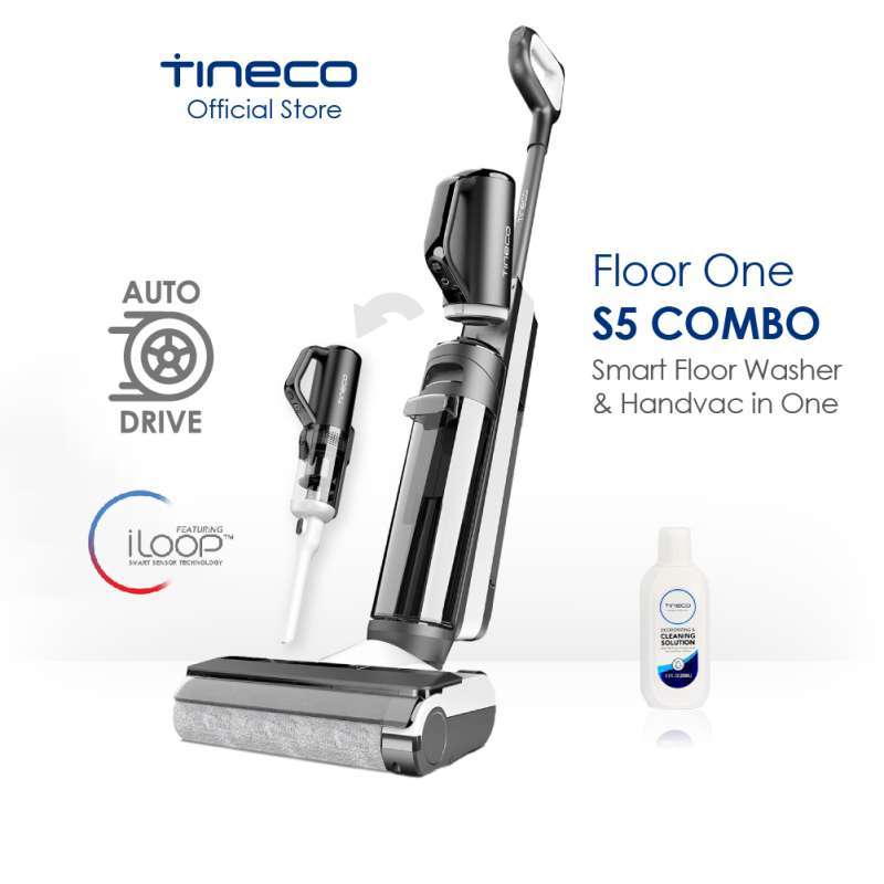 Jual Cherry Blossom Tineco Floor One S5 Combo Smart Wet Dry Cordless