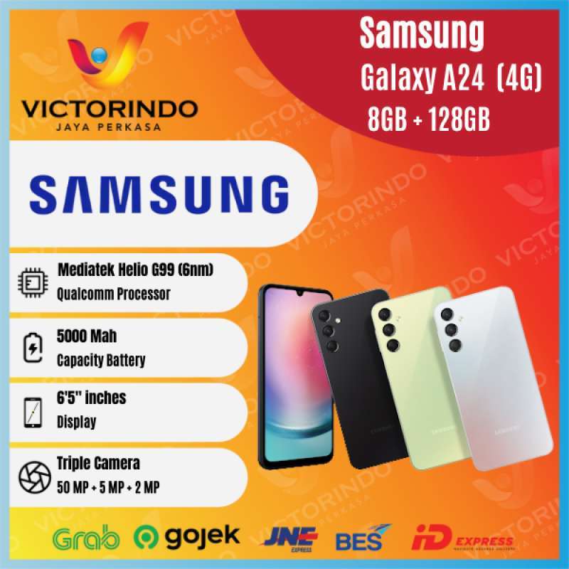 Jual Samsung Galaxy A24 ( 8gb + 128gb ) Garansi Resmi Red Di Seller