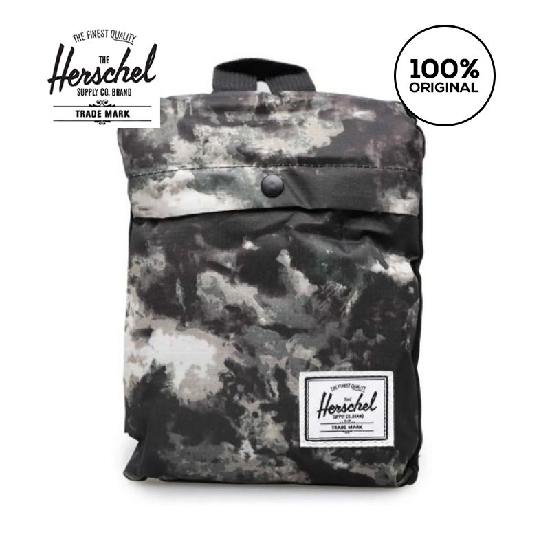 Herschel packable store daypack camo