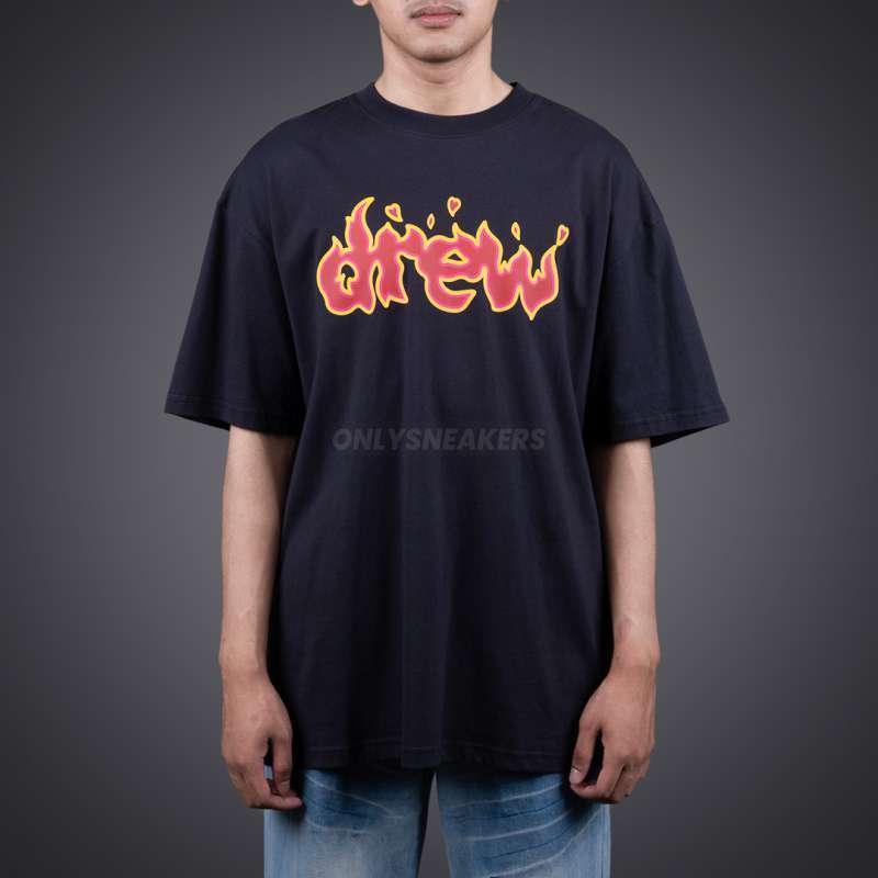 DREW HOUSE LIT SS BLACK TEE (100% AUTHENTIC)