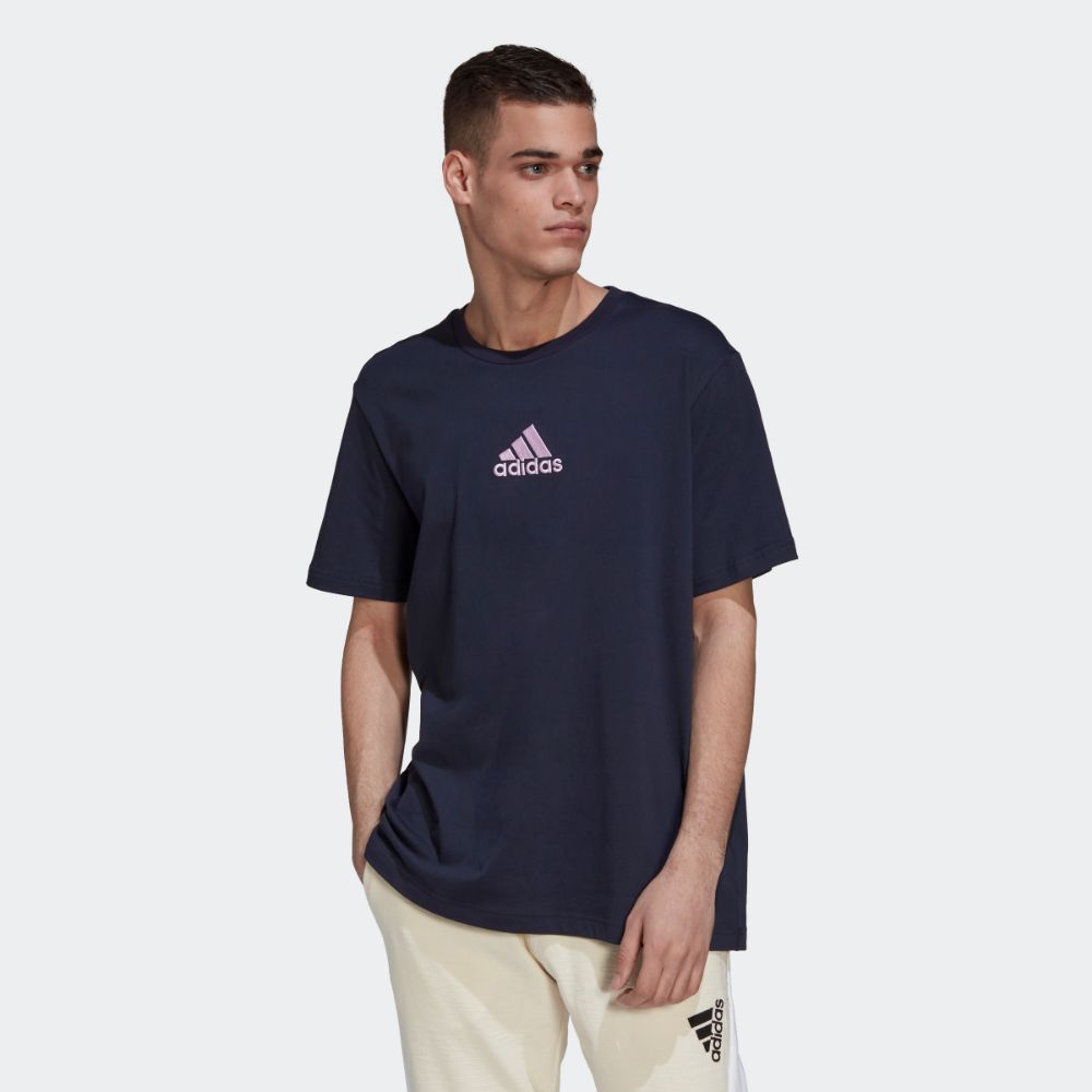 adidas Men T Shirt Nature Graphic Baju Pria HK4611