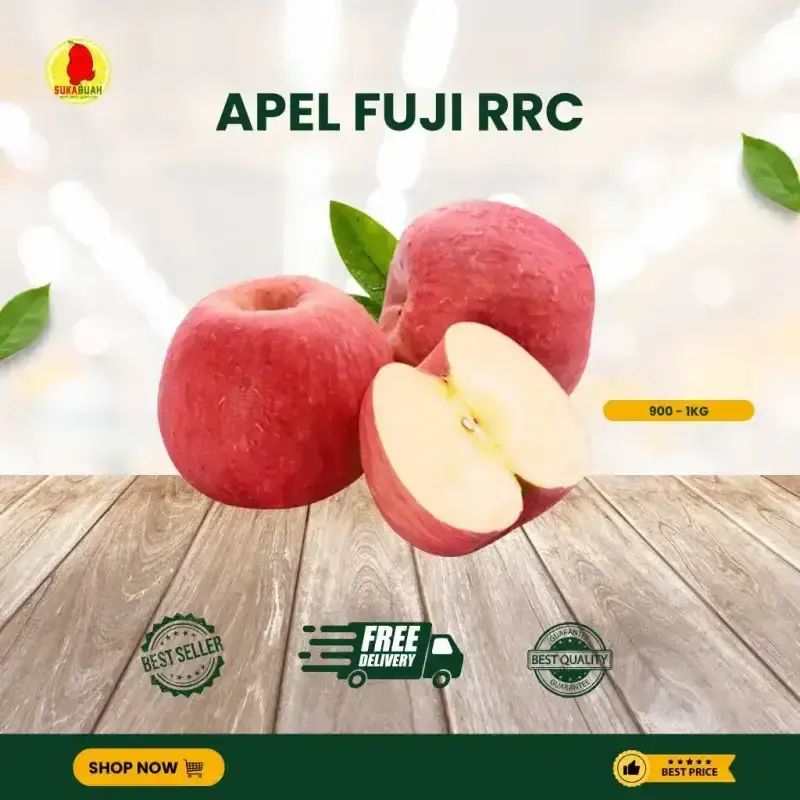 Jual Apel Fuji Rrc Premium Termurah Bergaransi Di Seller Sukabuah ...