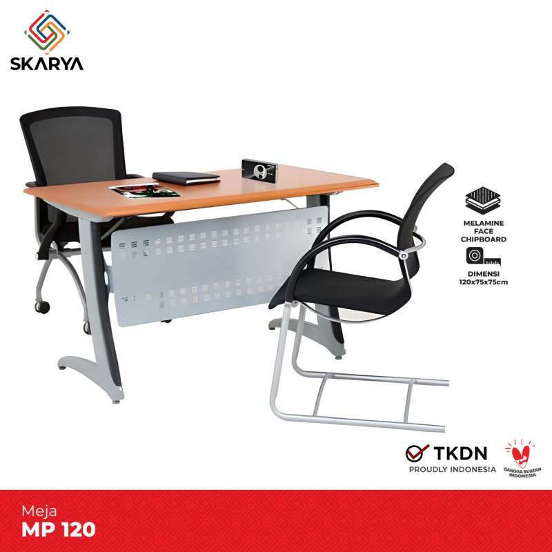 Jual Meja Kantor Meja Kerja Meja Staff Mp 120 (baru) Di Seller Skarya