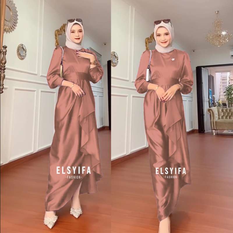 Promo Jusi Dress Bridesmaid Satin Velvet R vali Premium Silk Wedding Dress Free Bross By Elsyifa Fashion Diskon 27 Di Seller Gudang Store Tsm Gambir Kota Jakarta Pusat Blibli