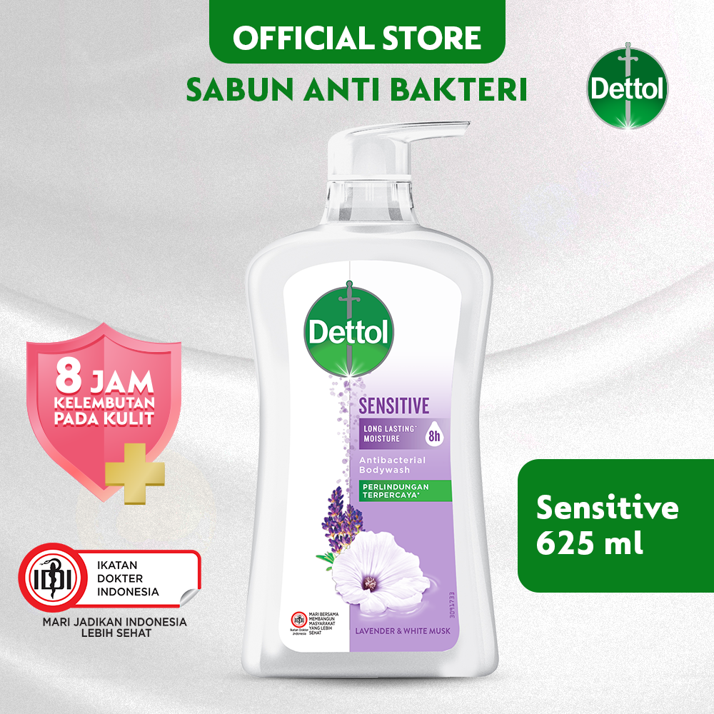 Jual Dettol Bottle Sensitive Body Wash [625 mL] di Seller Blimart
