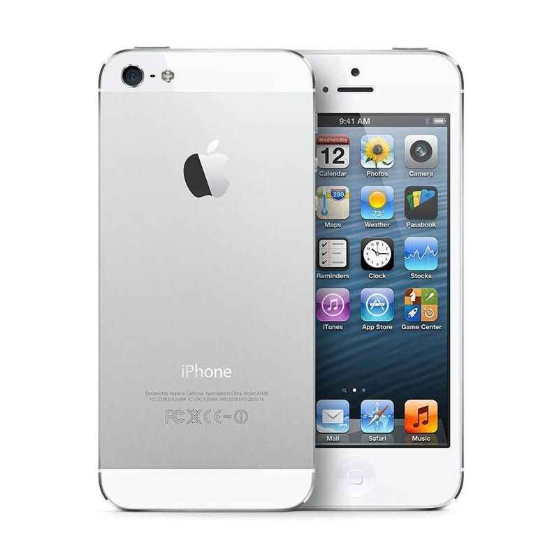 Jual Apple iPhone 5S 16 GB Silver Smartphone Online