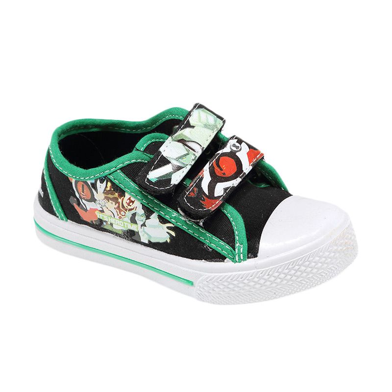 BEN 10 Casual Green Sepatu Anak Laki-Laki