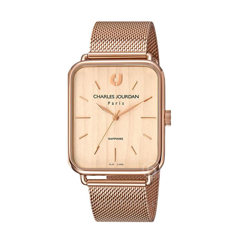 Charles Jourdan CJ1000-1542 Jam Tangan Pria - Rose Gold