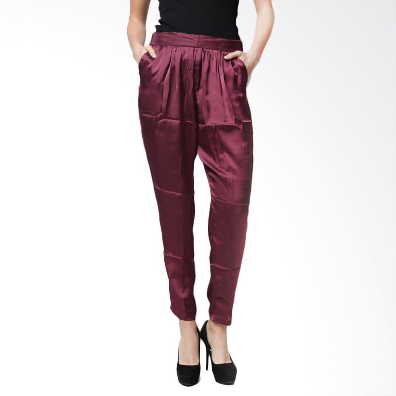 Chick Shop Mango Style Pants Maroon