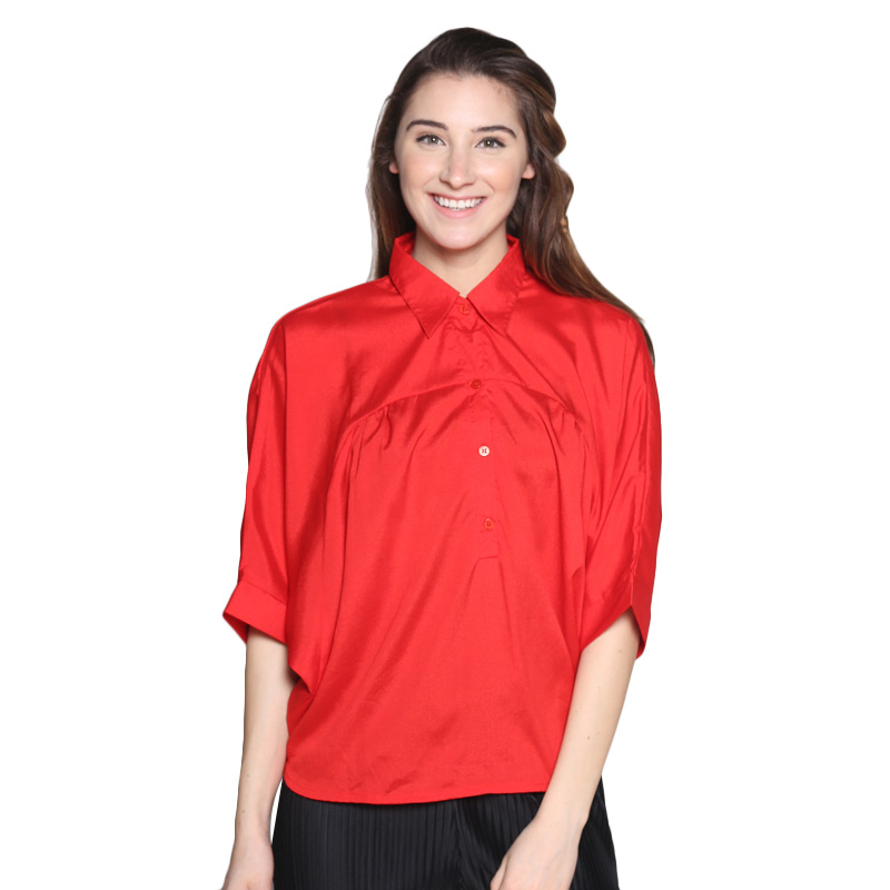 Chocolate Bath Blouse CL-110 - Red