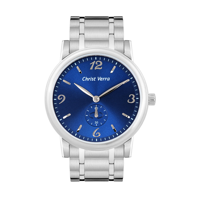 Jual Christ Verra Multi Date CV 2049G-11 BLU/SS Analog Jam