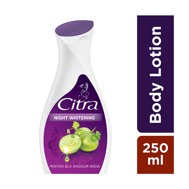 Jual Citra  Hand  And Body  Lotion Night Whitening 250 mL 