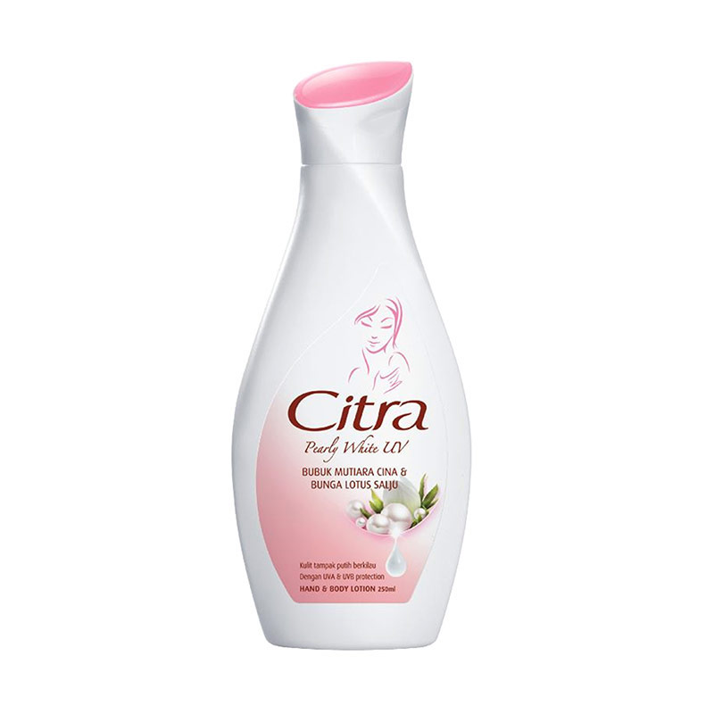 Jual Citra  Hand  And Body  Lotion Pearly White Uv 250 mL 