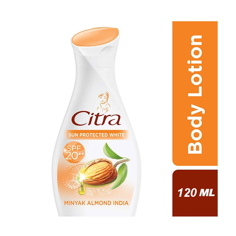 Jual Citra Hand And Body Lotion Sun Protected White SPF 20 [120 mL] di