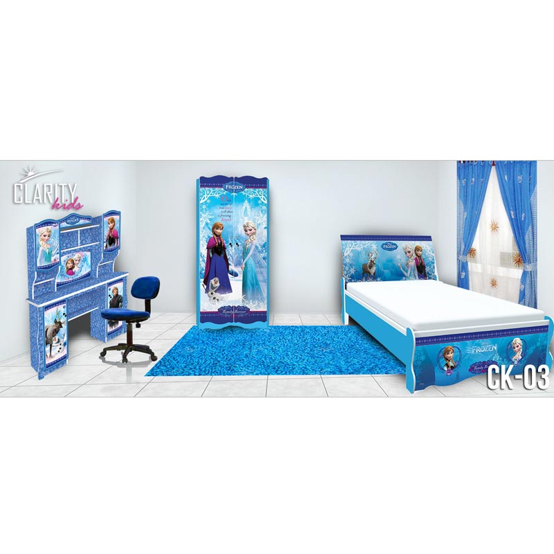 Jual Clarity Kids Ck 03 Single Bedroom Frozen Set Kamar Tidur Anak Khusus Jabodetabek Terbaru Desember 2021 Harga Murah Kualitas Terjamin Blibli