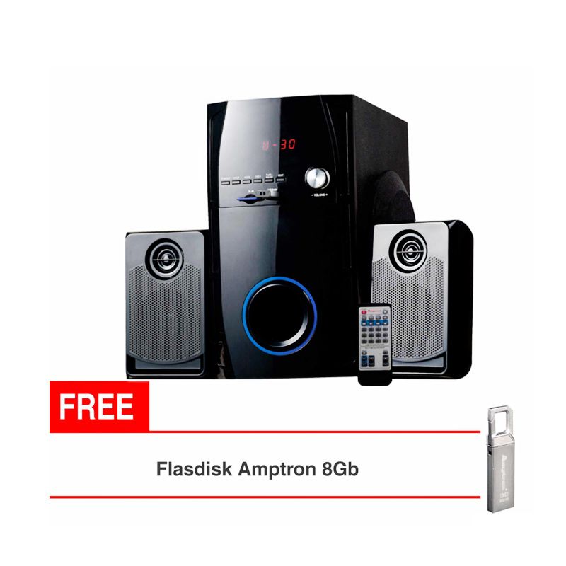 Amptron SSE 3082F Speaker + Flashdisk ...