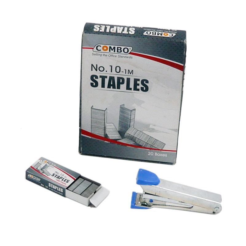 Jual Combo HD10 Stapler dan Isi Staples - Biru di Seller Officexpres