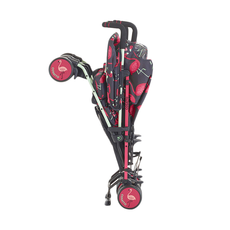 cosatto double stroller flamingo