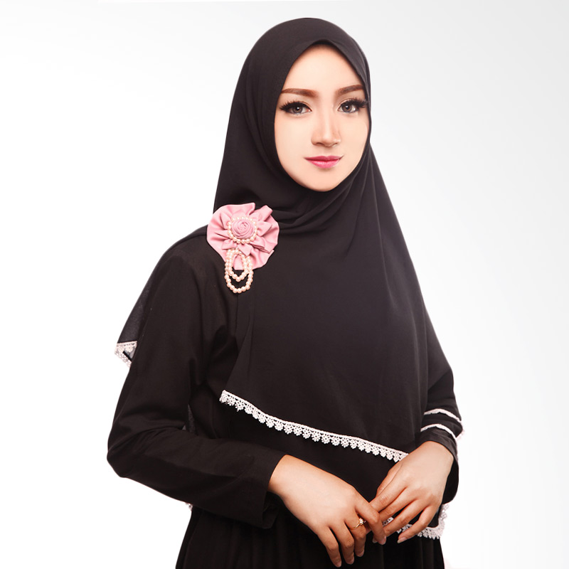 Jual Cotton Bee Khimar Aleesa Florist Edition Kerudung jual cotton bee khimar aleesa florist edition kerudung