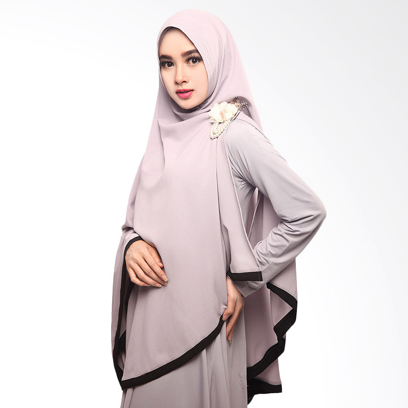 Cotton Bee Khimar Amora Hijab List Abu Muda