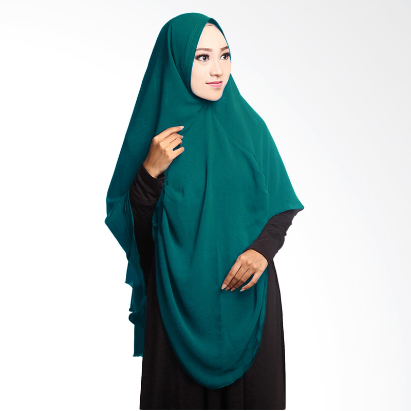 Jual Cotton Bee Khimar Draperry Hijab syar'i - Tosca 
