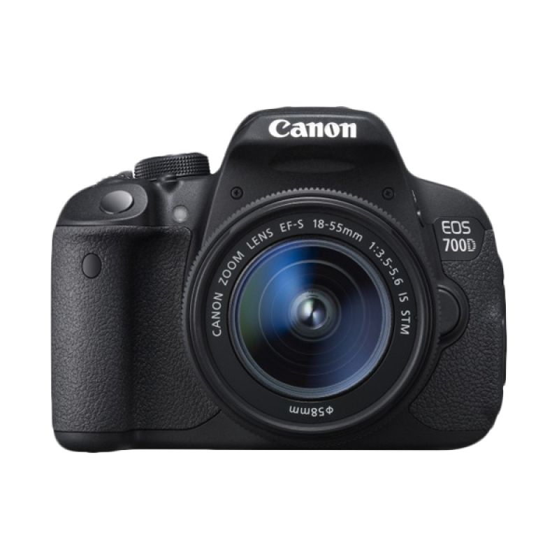 Canon EOS 700D Kit 18-55mm f/3.5-5.6 IS STM Hitam Kamera DSLR Extra diskon 7% setiap hari Extra diskon 5% setiap hari Citibank – lebih hemat 10%