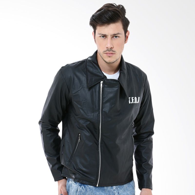 Crows Denim A-3 Black Jaket Pria