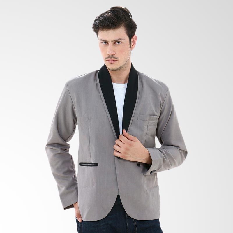 Crows Denim SK09 Gray Blazer