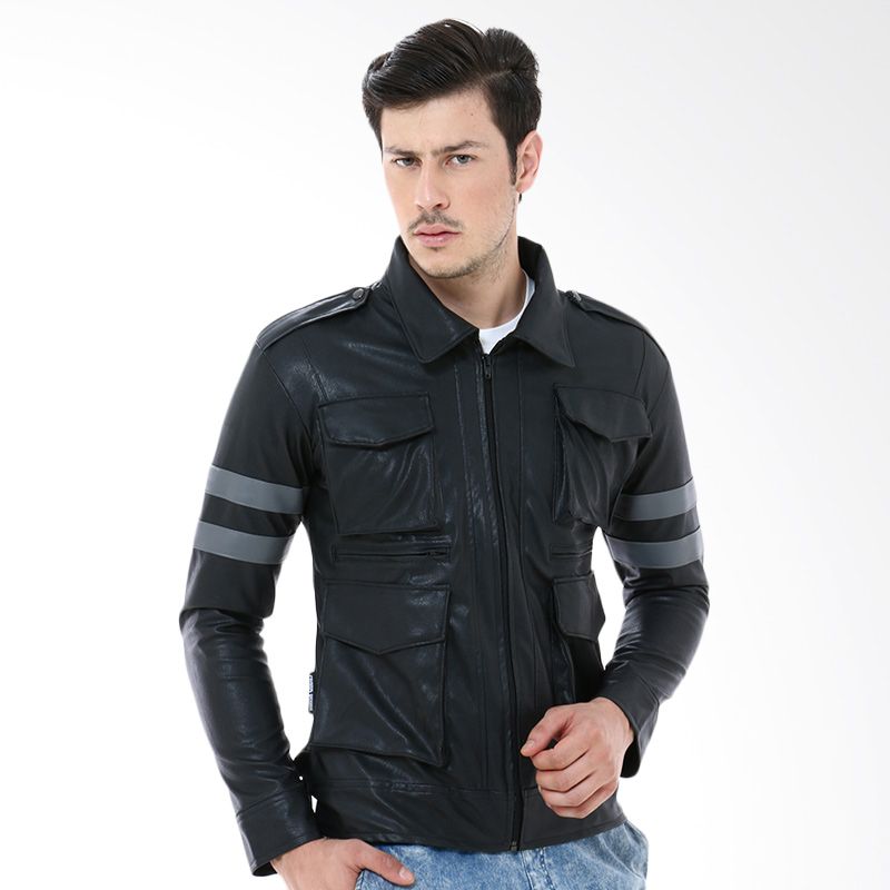 Crows Denim Z-06 Black Jaket Pria