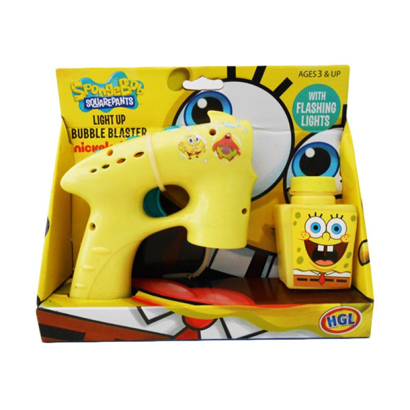 √ Nickelodeon Spongebob Bubble Blaster Kuning Mainan Anak Terbaru