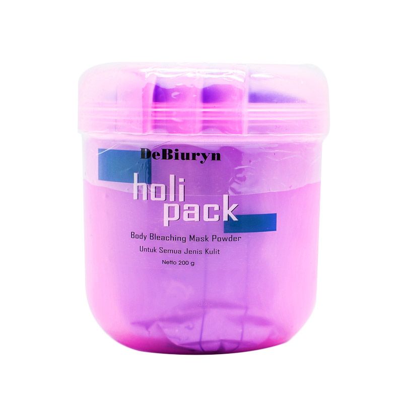 harga DeBiuryn HoliPack [ 200 g / Masker Pemutih Badan / Body Whitening / Bleaching Mask