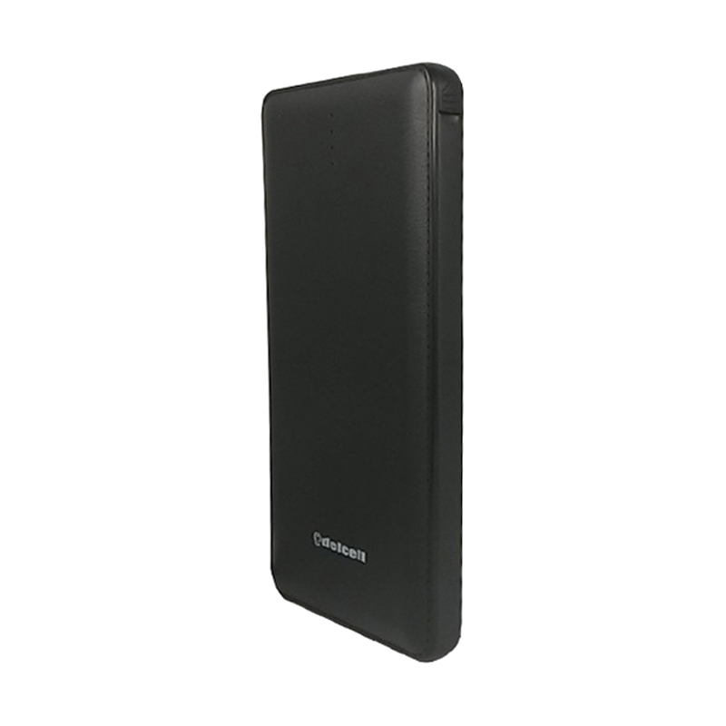 jual delcell note polymer battery black powerbank 10500 jual delcell note polymer battery black powerbank 10500