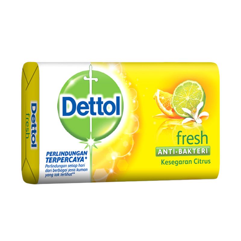 Jual Dettol Fresh Anti Bakteri Sabun  Mandi  105 gr Online 