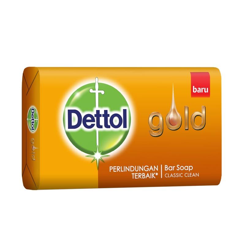Jual Dettol Gold Bar Soap Classic Clean [65 gr] Online