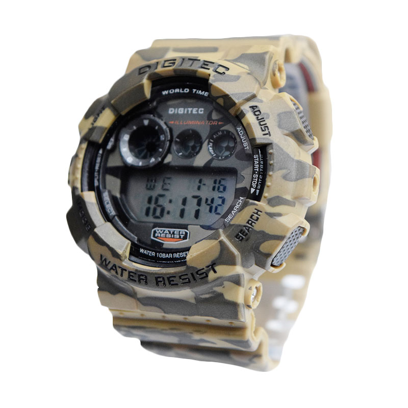 Digitec DG2071TBRWARM Jam Tangan Pria - Brown Army